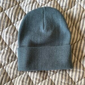 Kids H&M Sky Slate Blue Knit Beanie Hat